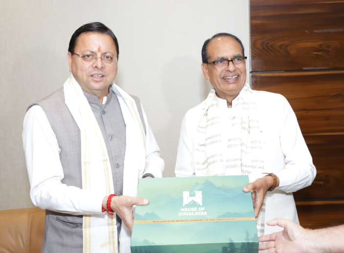 सीएम धामी ने केंद्रीय मंत्री श्री शिवराज सिंह चौहान से की मुलाकात, उत्तराखंड में ग्रामीण सड़क कनेक्टिविटी को मिलेगी गति